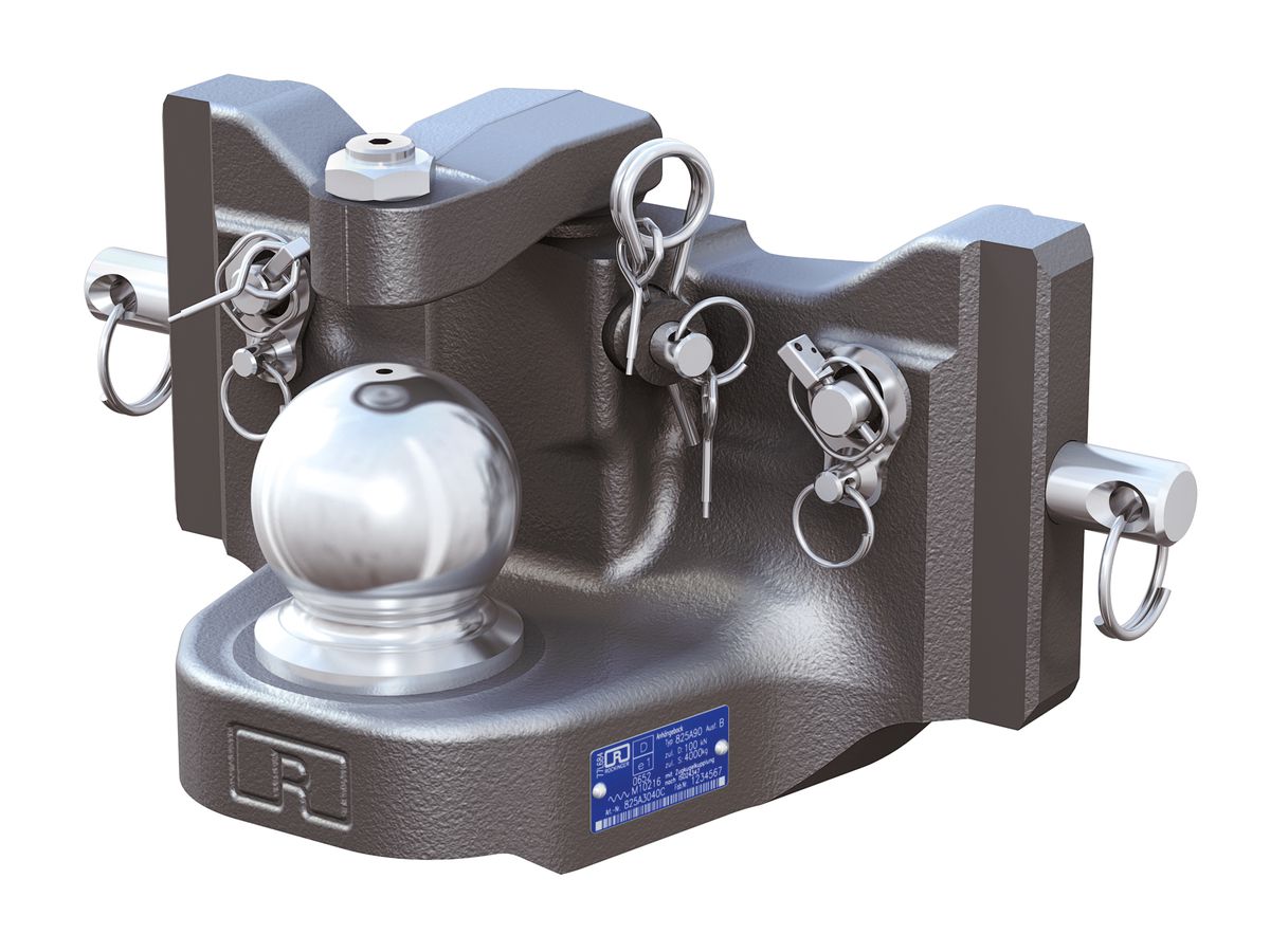 Kugelkupplung mit Fahrstuhllager - Spurweite 312/22/30 D-Wert 102kN S 4,0t