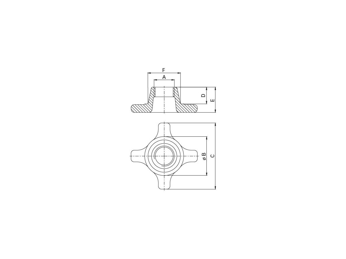 Ecrou (Tr52 H65D170)