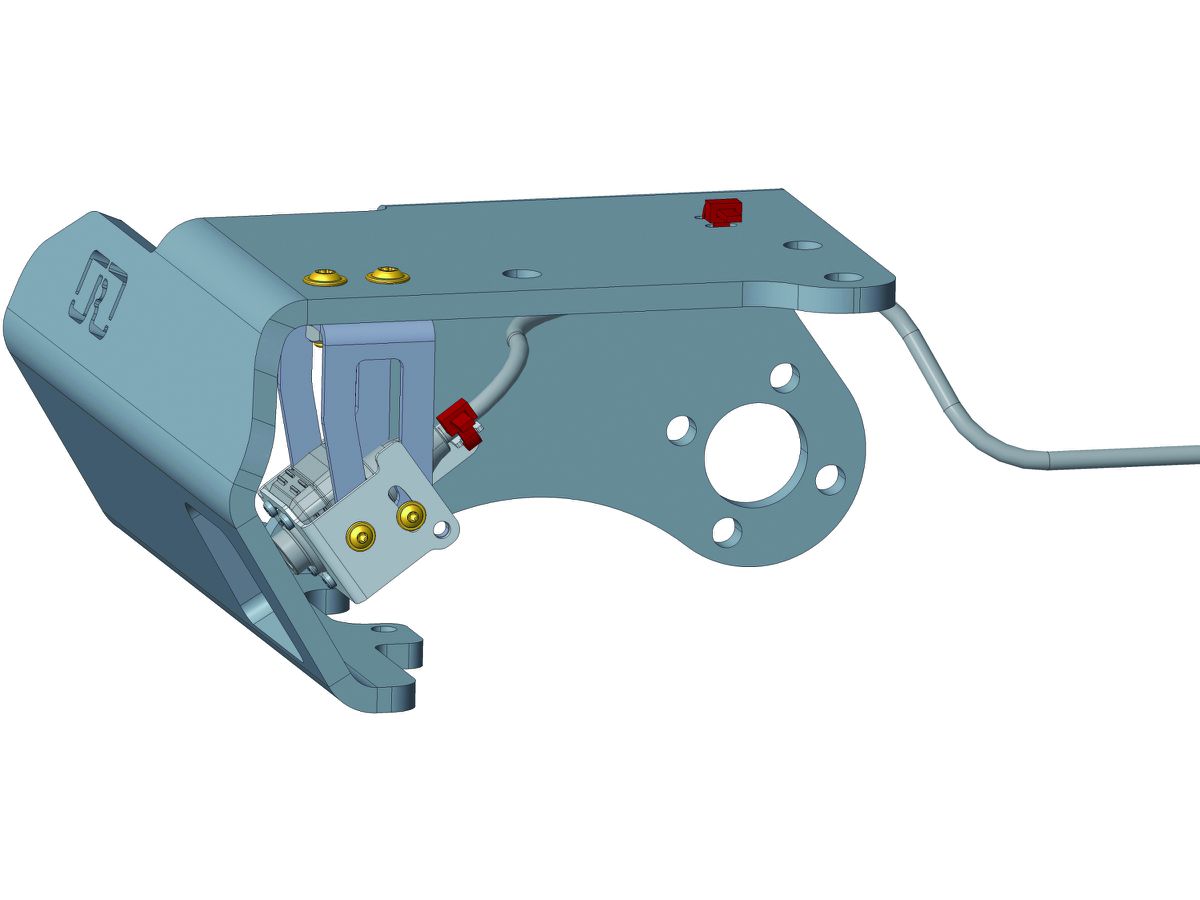 Aufrüstsatz Drawbar Finder für - RO*50 mit pneumatischer Fernbedienung