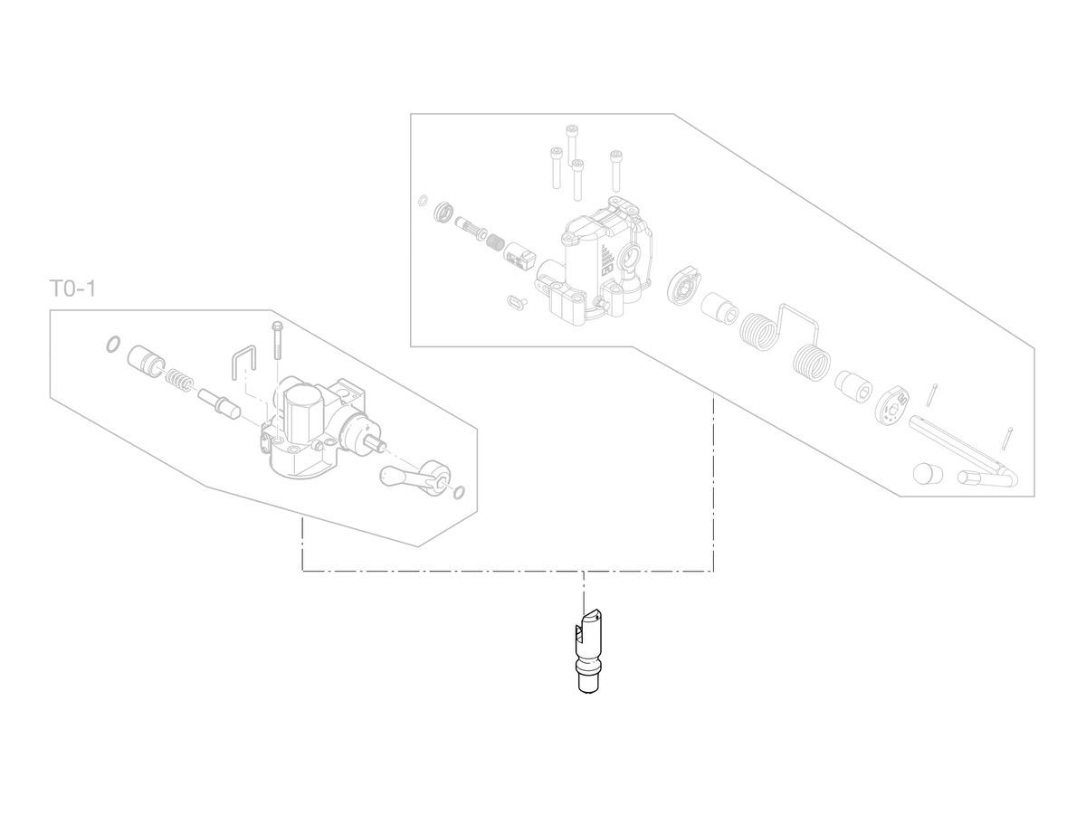 Axe Accoupplement - type 400-1/430/433/841 B