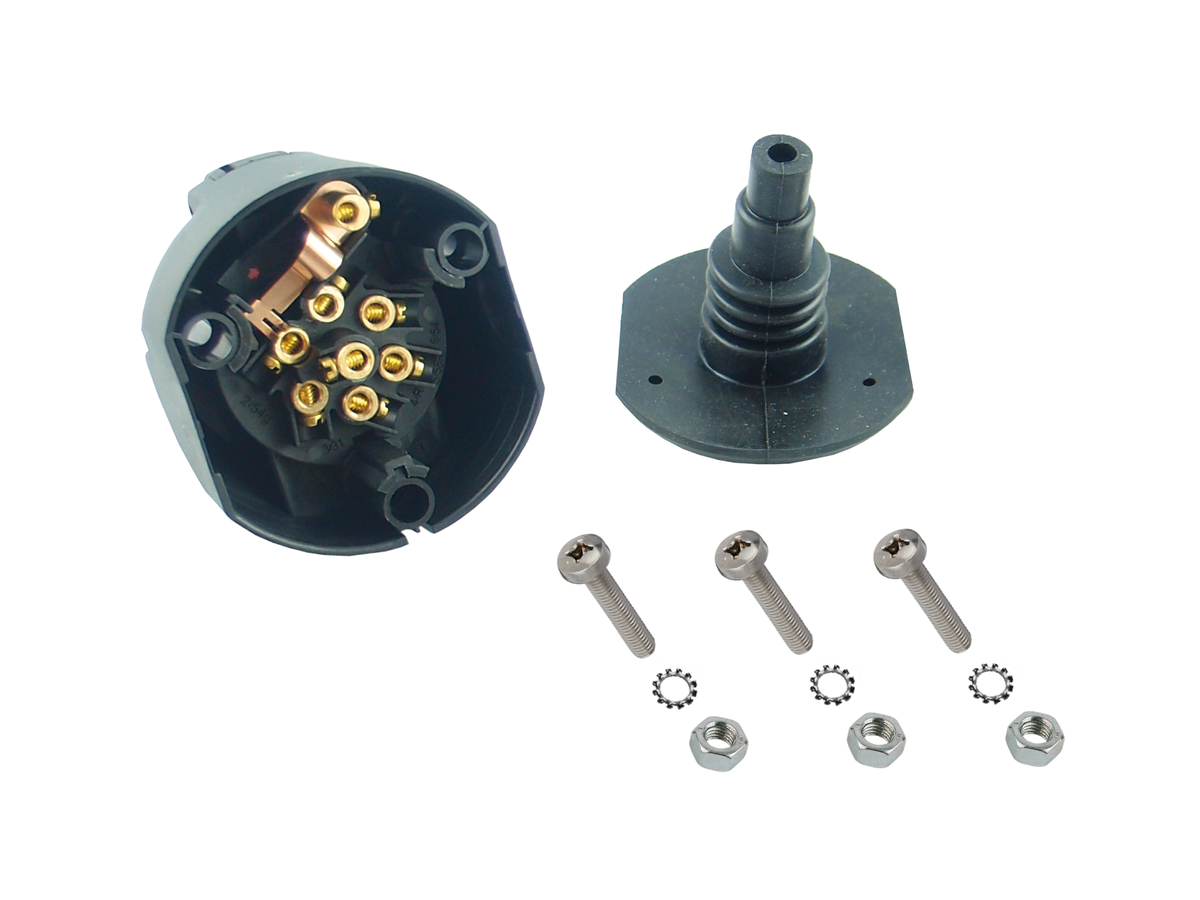 Kit de réparation de prise 7 pôles - ISO 1724 N, avec arrêt du FBA