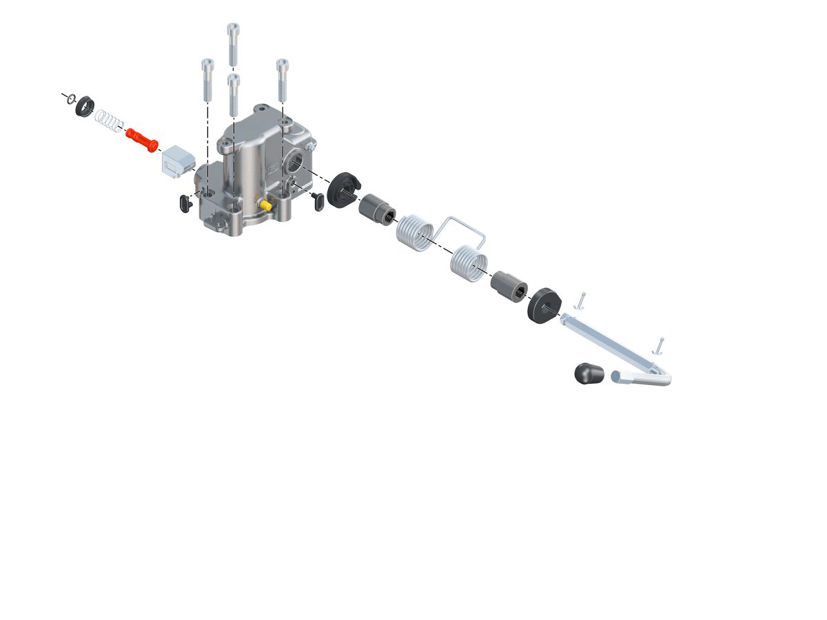 Automatikeinheit RO*50, HH aufwärts - ohne Kupplungsbolzen