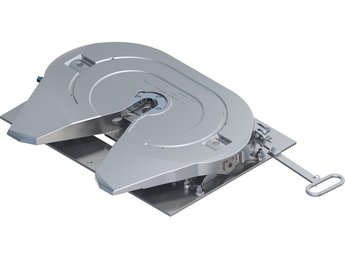 Sattelkupplung JSK 37 mit integrierter - Montageplatte, BH 140mm, U 15t,D 126kN