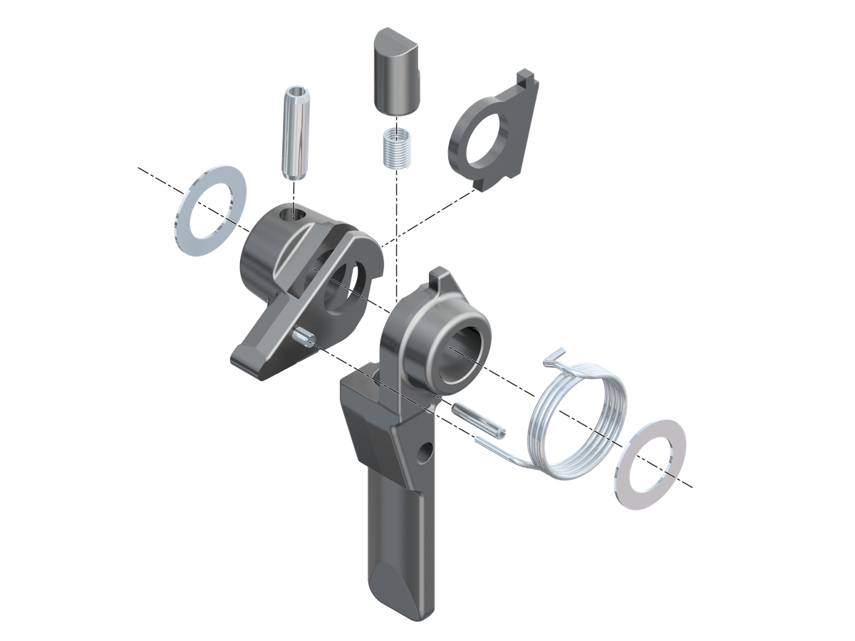 jeu levier de dégagement (846B/847B)