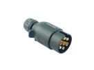 Anhängerstecker 7-polig - Flachsteckanschluss 6.3mm