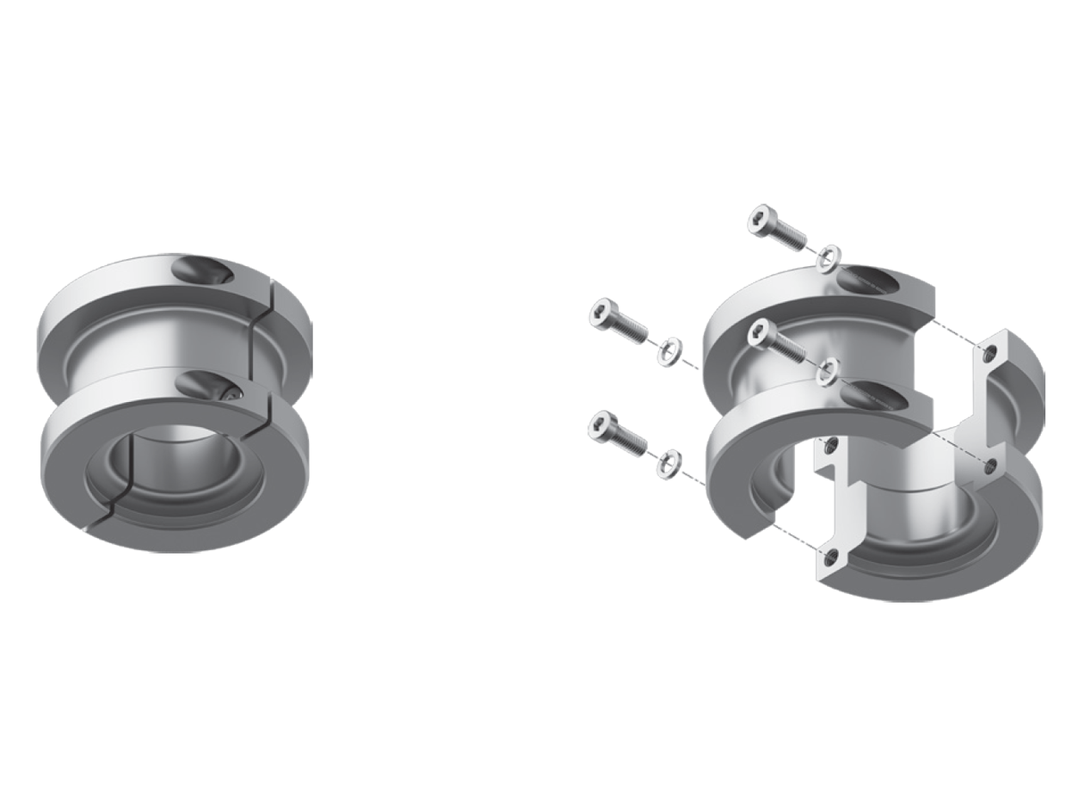 Adapteur Pivot d'attelage 2" - 3 1/2" - hat keine Strassenzulassung