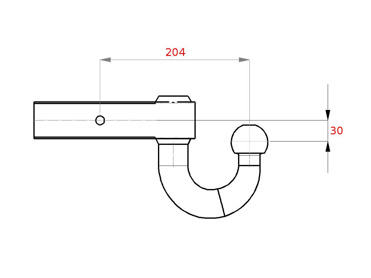 rotule système US 2" - valeur-D 17,2 kN, charge d'appui 200 kg