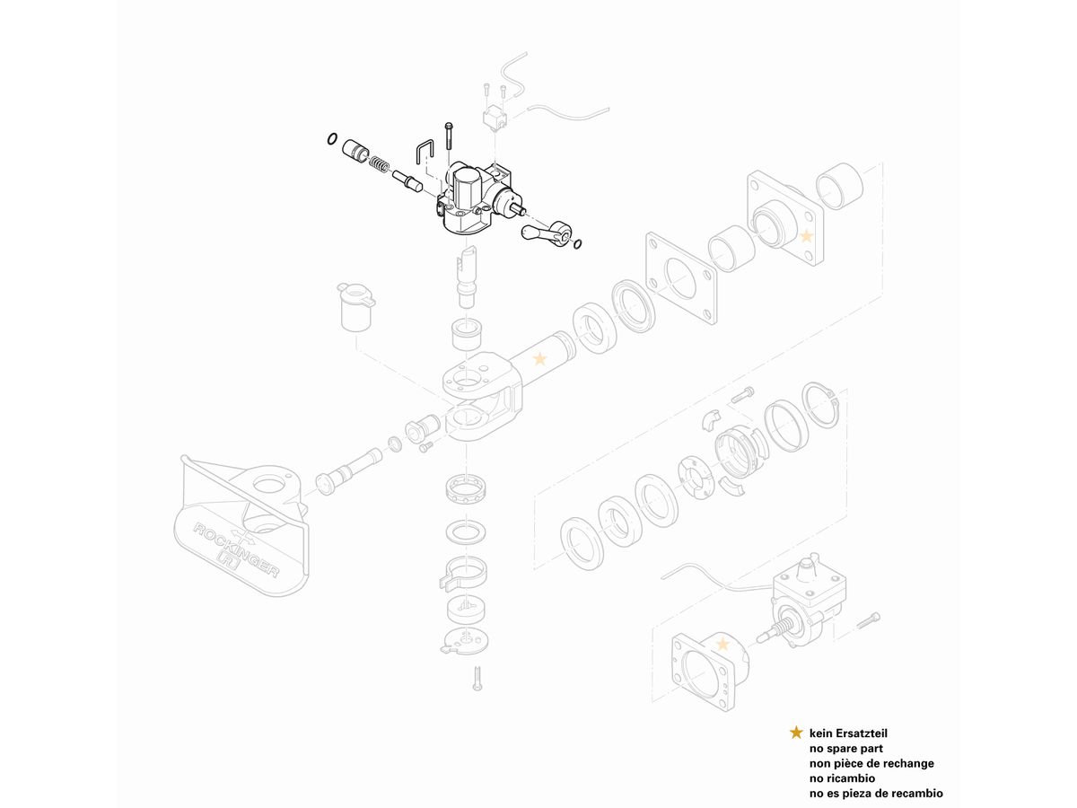 CARTER DE VERROUILLAGE SANS AXE - 430Axxx0/1, 433