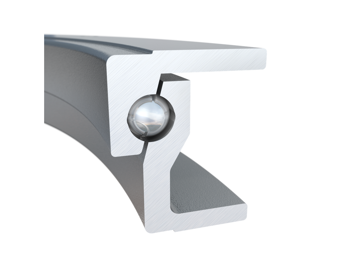 Rond d'avant-train à billes,avec perçage