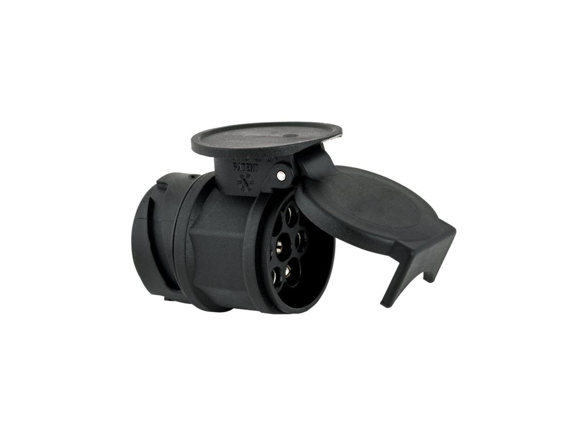 Kurzadapter 13/7 Pol - von 13-Pol Steckdose auf 7-Pol Stecker