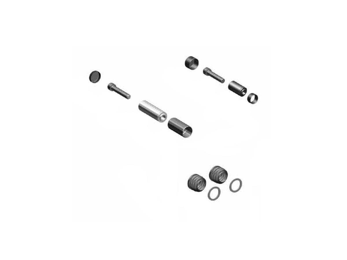 Kit Pièces de guidage et joints - Soufflets/tiges coulissant ouverte