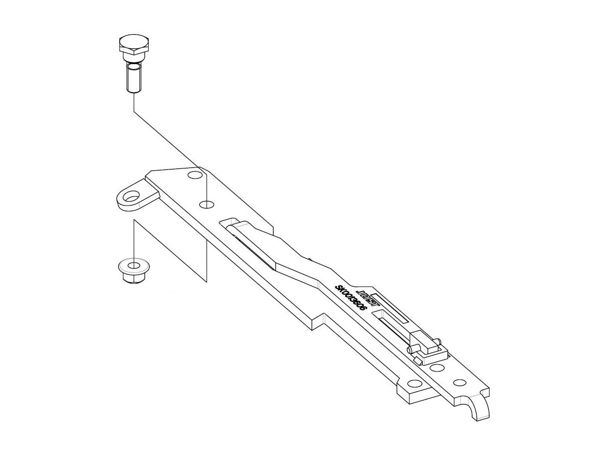 Kit Zughebel mit Magnet (Sensorkupplung)