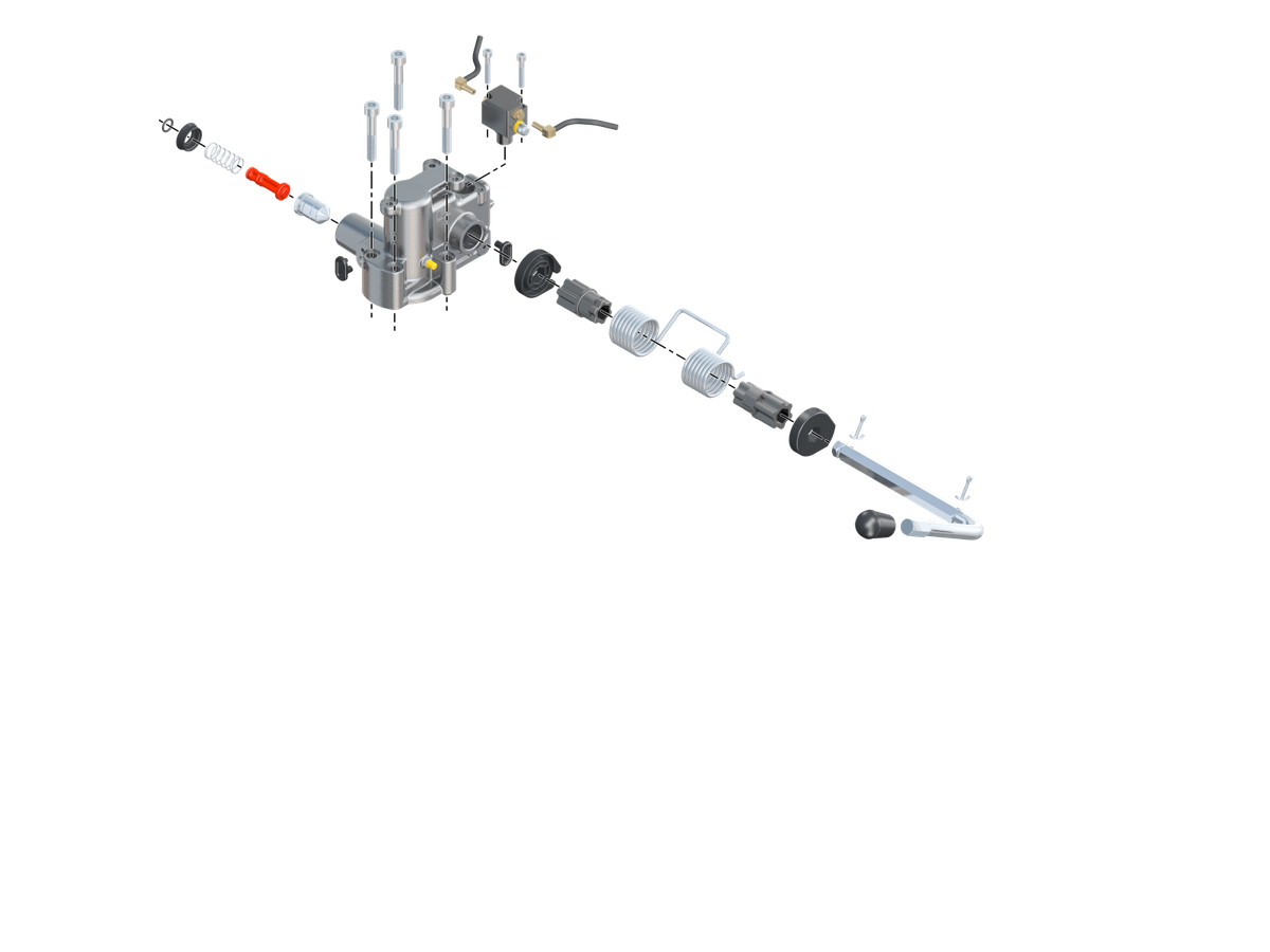 Automatikeinheit RO*430, RO*433 T1 - HH aufwärts, ohne Kupplungsbolzen