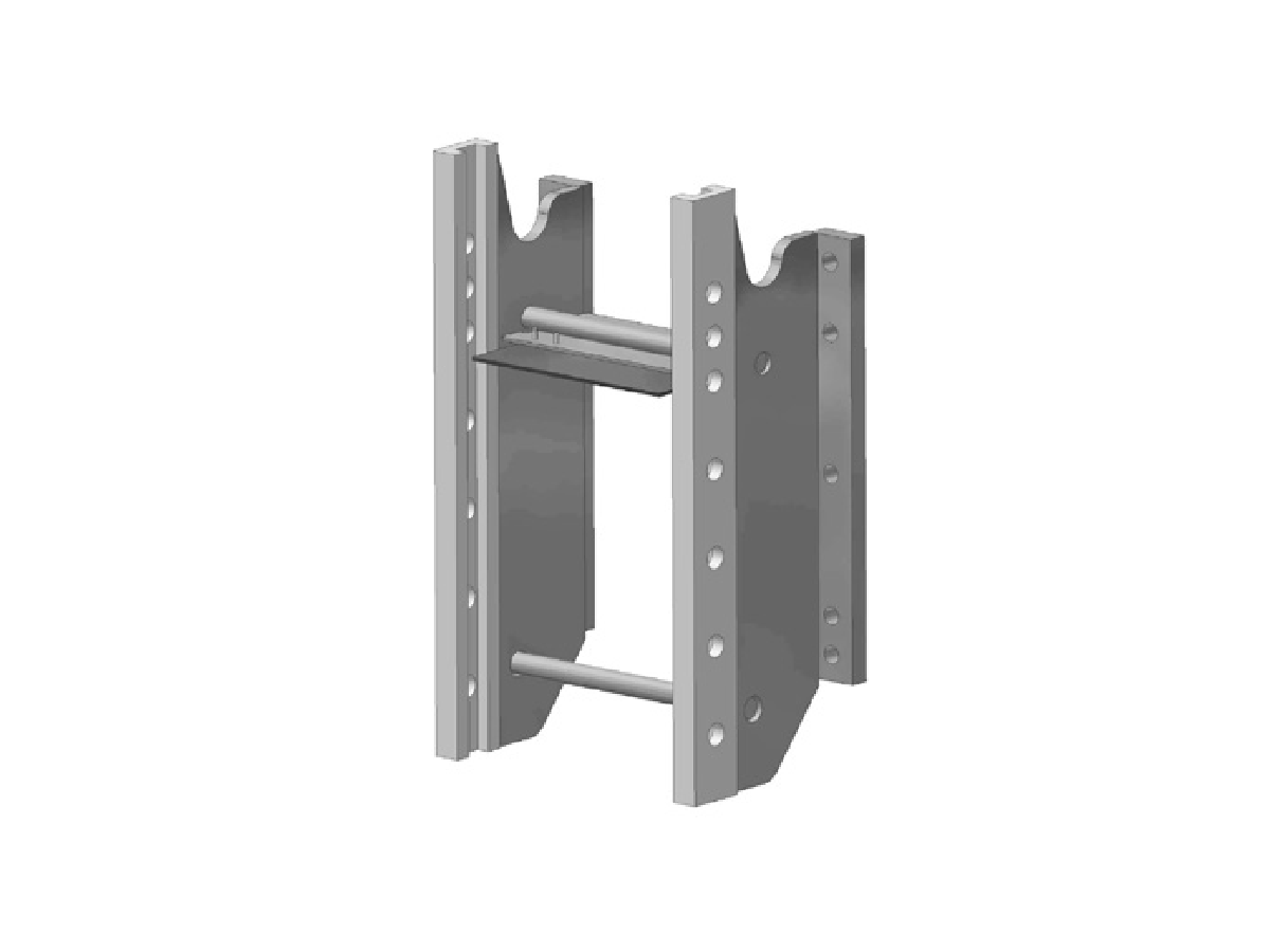 Anhängebock - D 98,1 kN, S 2,0/3,0t, Spurweite 330mm