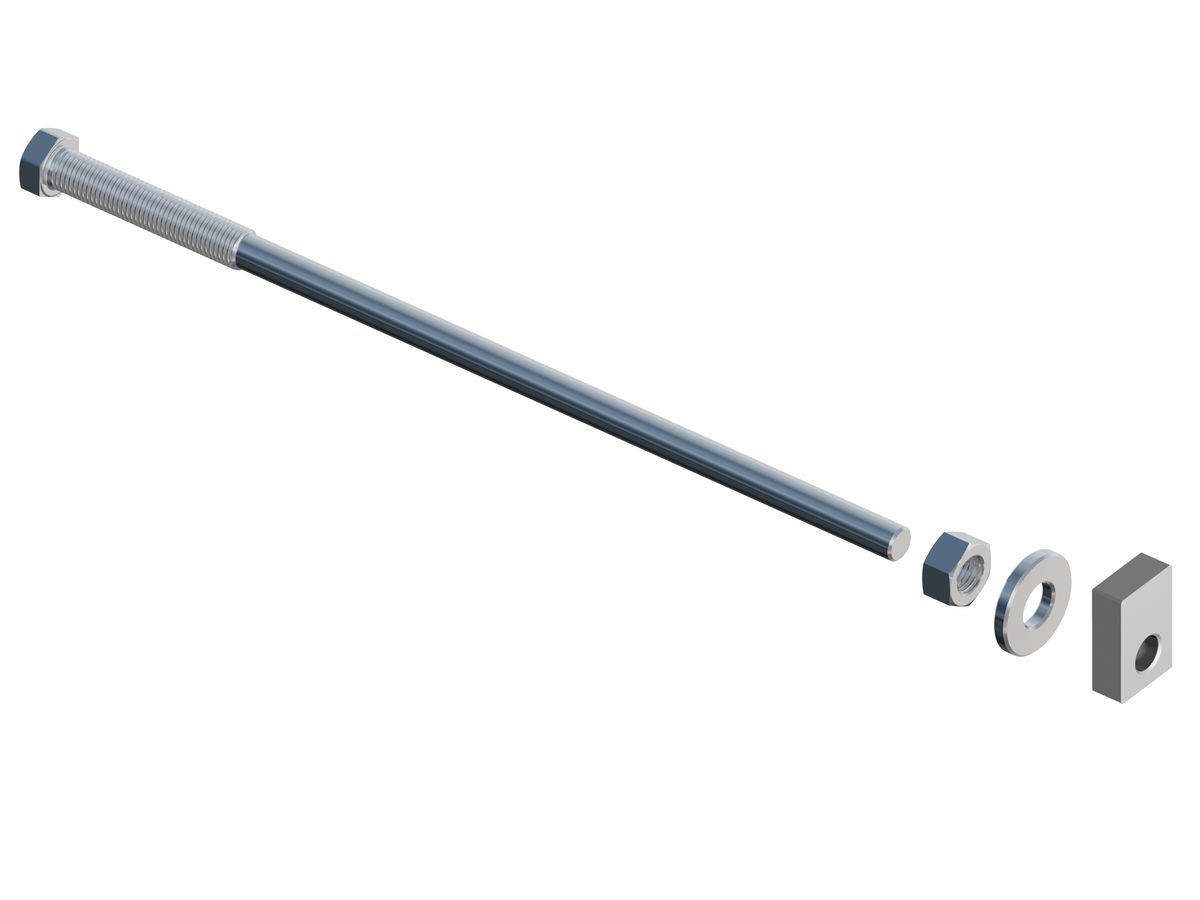 Boulon d'ajustage avec pièce de guidage