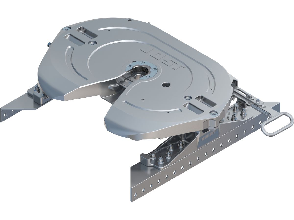 Sellette d'attelage JSK 42, montage sur - longerongs, Volvo, H: 160