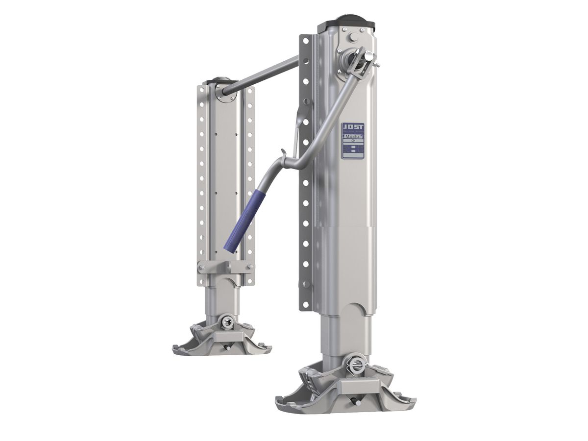 Paire de béquille Modul CH, patin S, - sans manivelle, MH:890 H:520