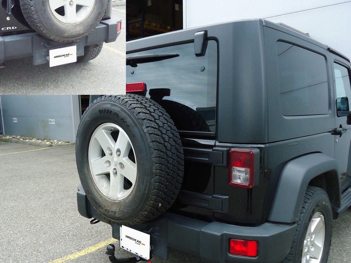 Anhängevorrichtung mit abnehmbarer Kugel - Jeep Wrangler III (JK), 04.07-10.17