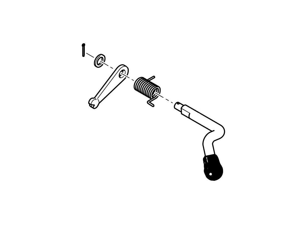 Reparatursatz Sperrhebel 253