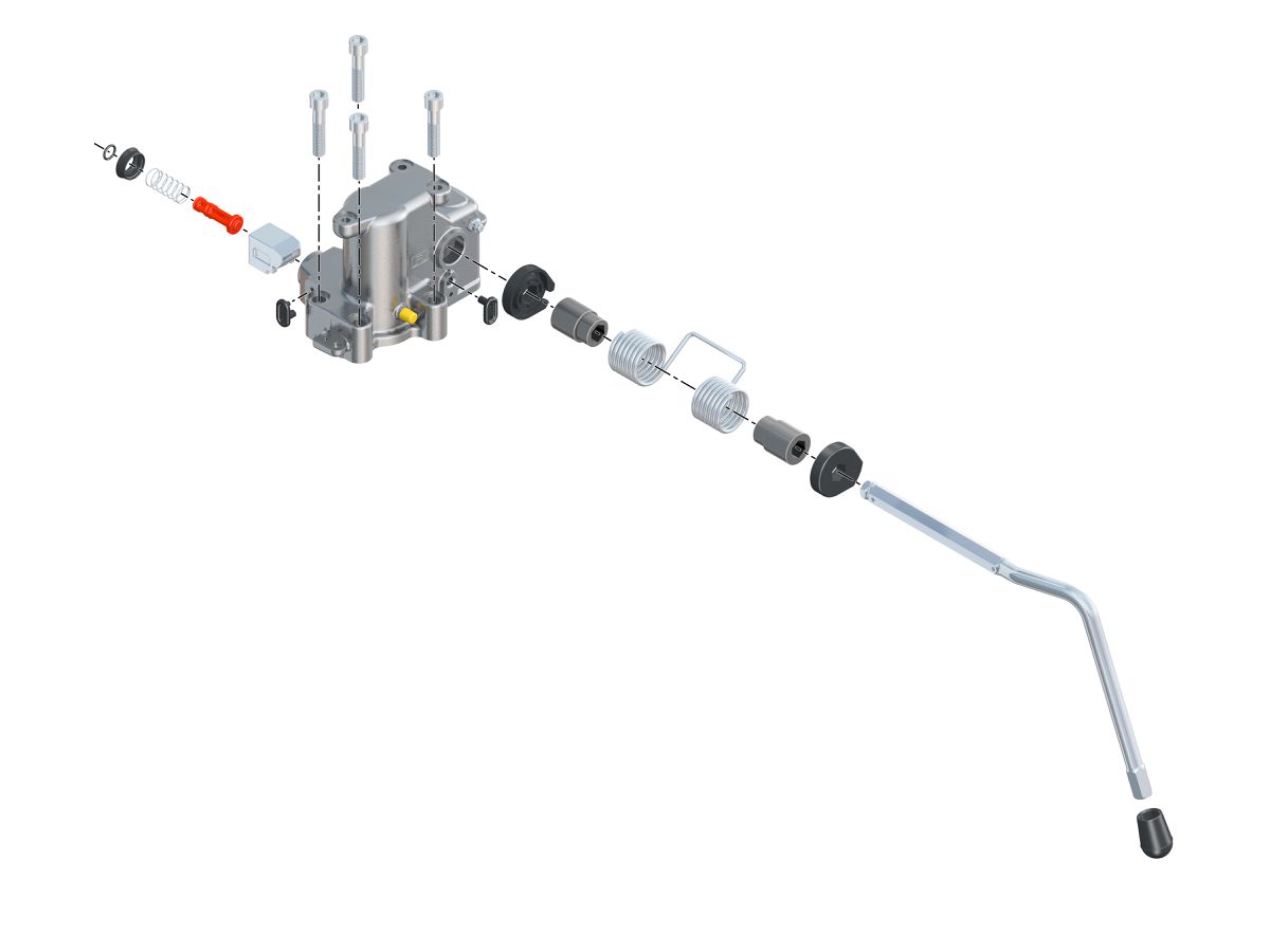 Automatikeinheit RO*50, HH abwärts - ohne Kupplungsbolzen