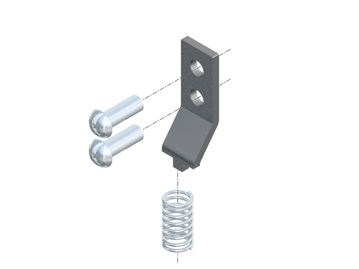 Federhalter komplt. mit Druckfeder - für RO*846 B/847 B/855/865