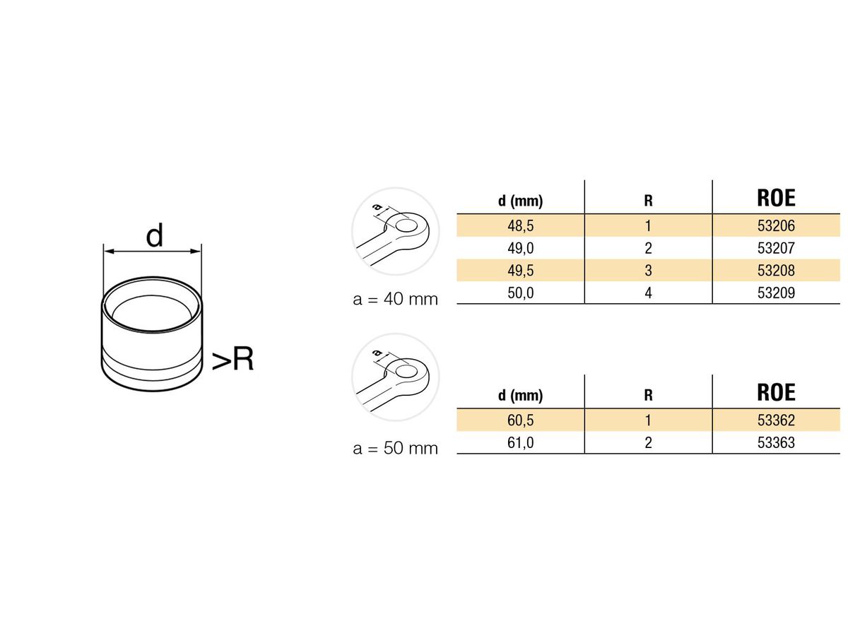 BAGUE D'ANNEAU 49 MM