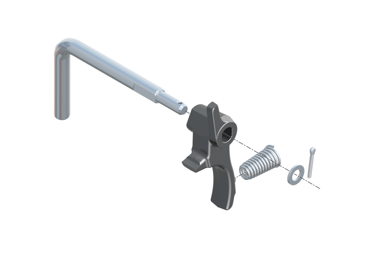 Lösehebelsatz 245 (Schliesshebel links)