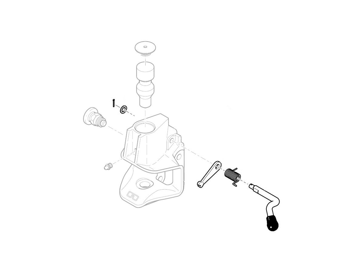 Reparatursatz Sperrhebel 253