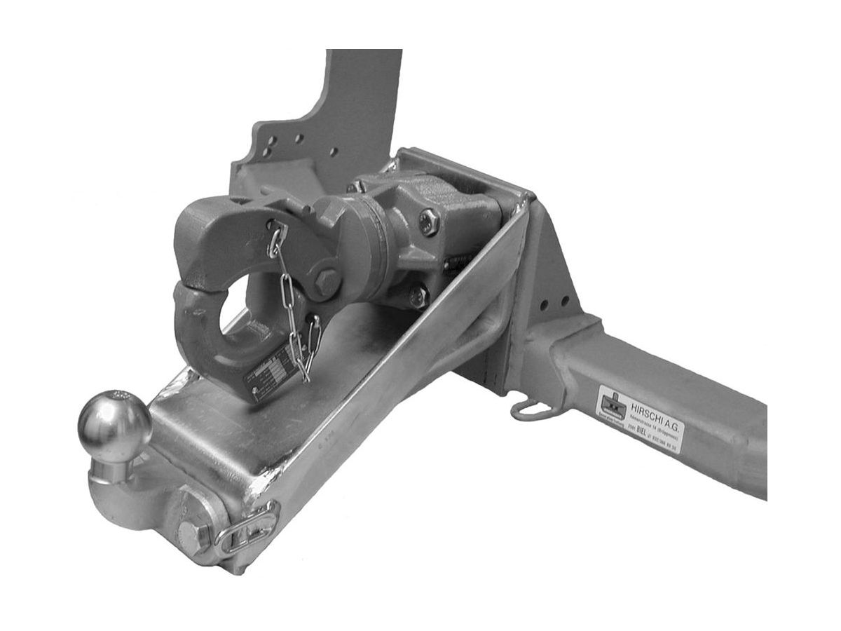 AHK mit Kugel und Hakenkupplung RO*232 - IVECO DAILY S, Chassis-Kabine, 1999-