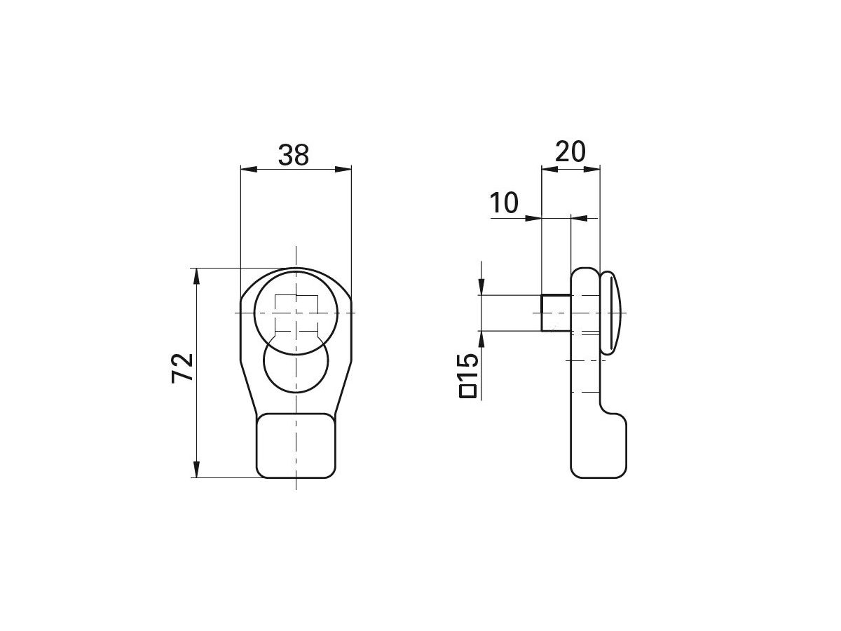 Fallsicherung Standard - Schweissbar, komplett