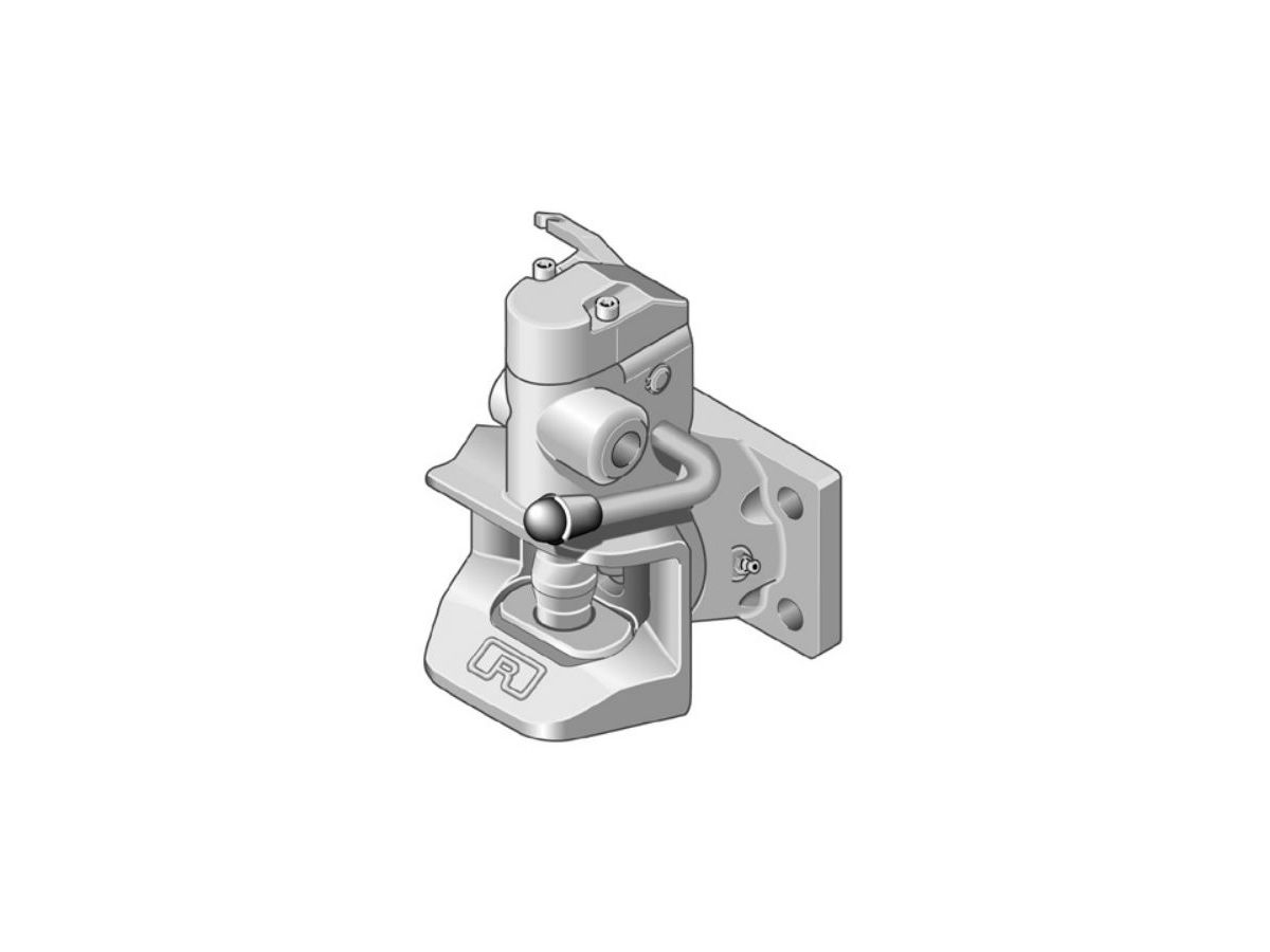 ATTELAGE DE REMORQUE - D 50 kN, S 1,5t, entraxe 120x55