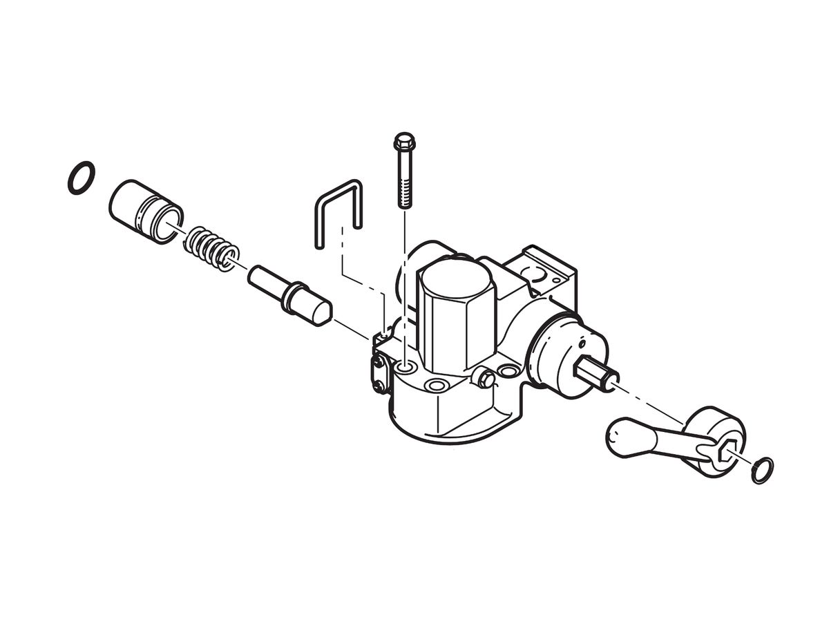 CARTER DE VERROUILLAGE SANS AXE - 430Axxx0/1, 433