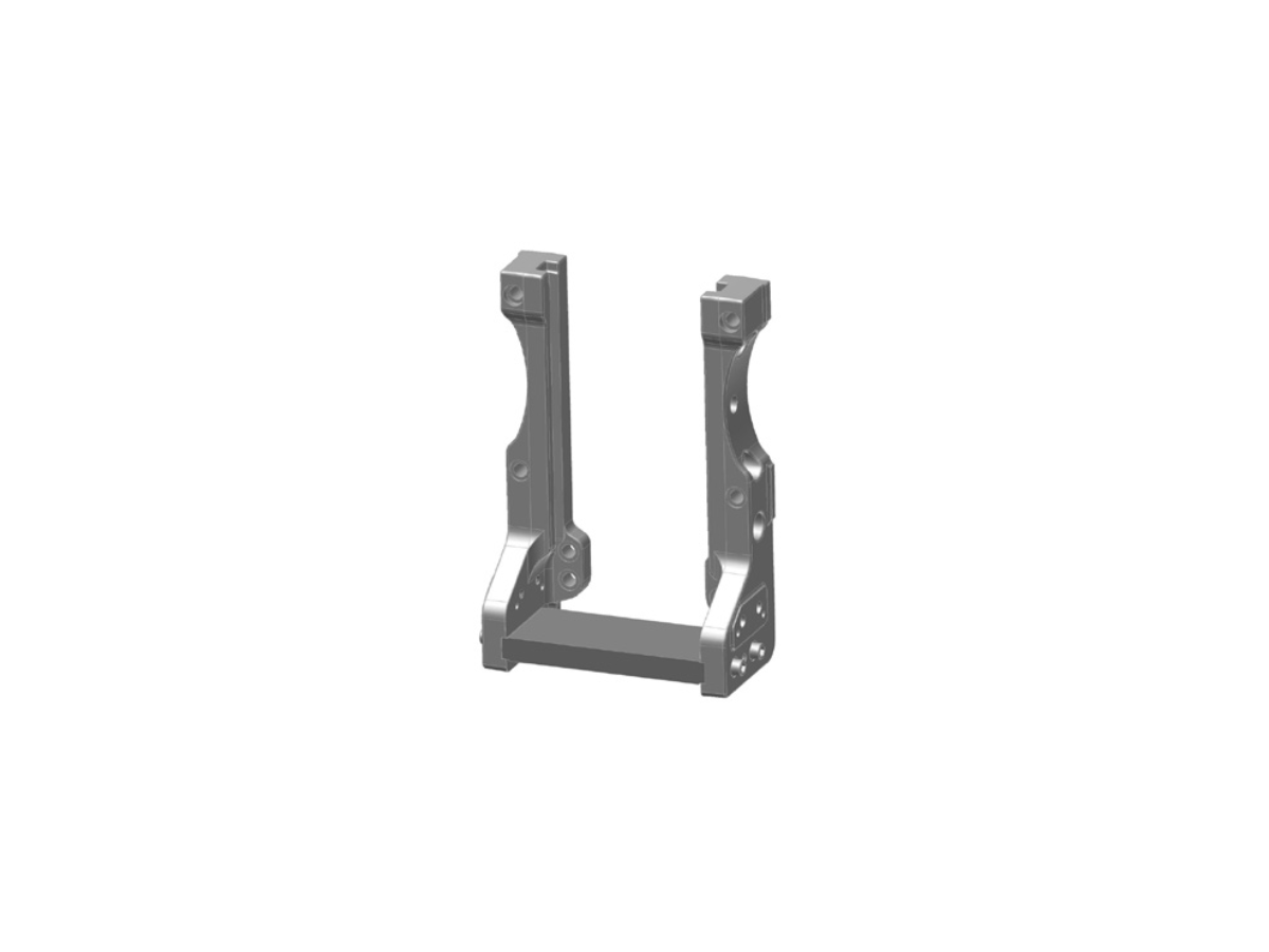 Cadre d'attelage pour JCB - Cote 270/25/32mm