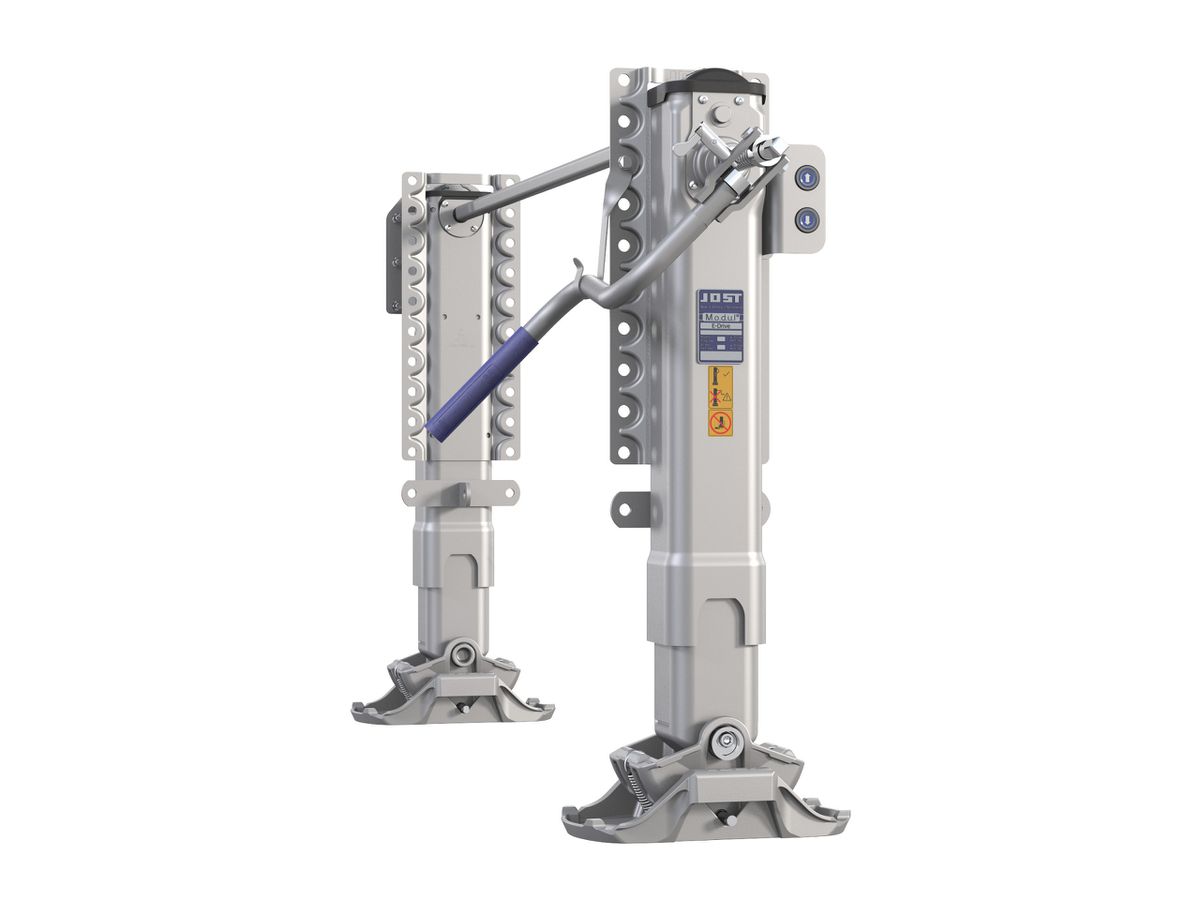 Stützwindensatz Modul E-Drive S-Fuss - MH900mm, H560mm, A630mm mit Doppelplatte