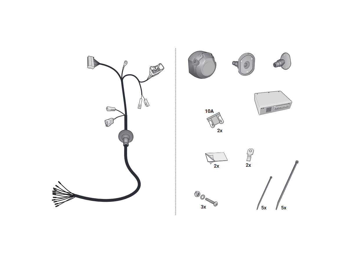 jeu électrique 13 pol - Toyota Corolla Cross, 11.22-