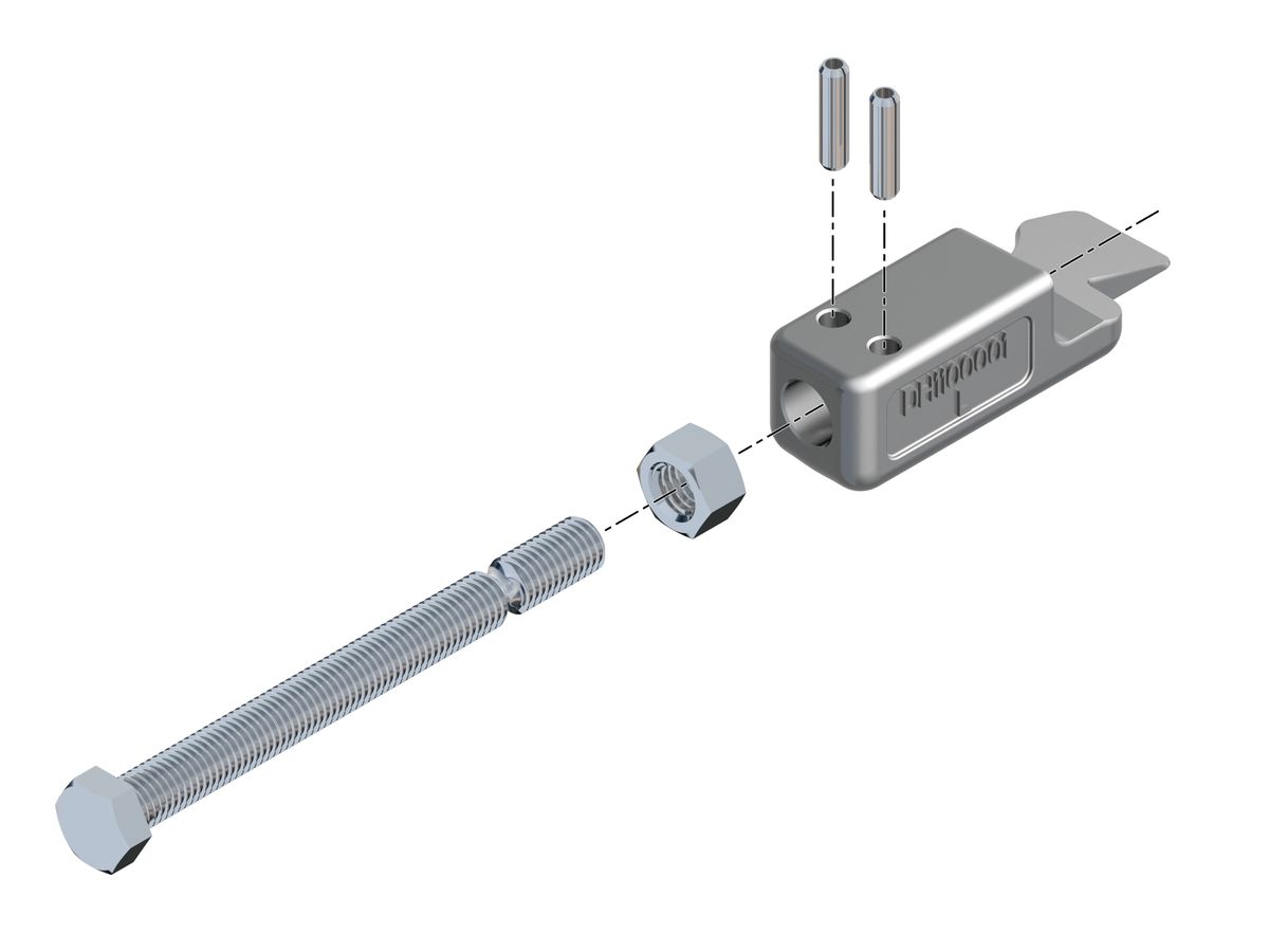 Flèche gauche compl. pour JSK DH