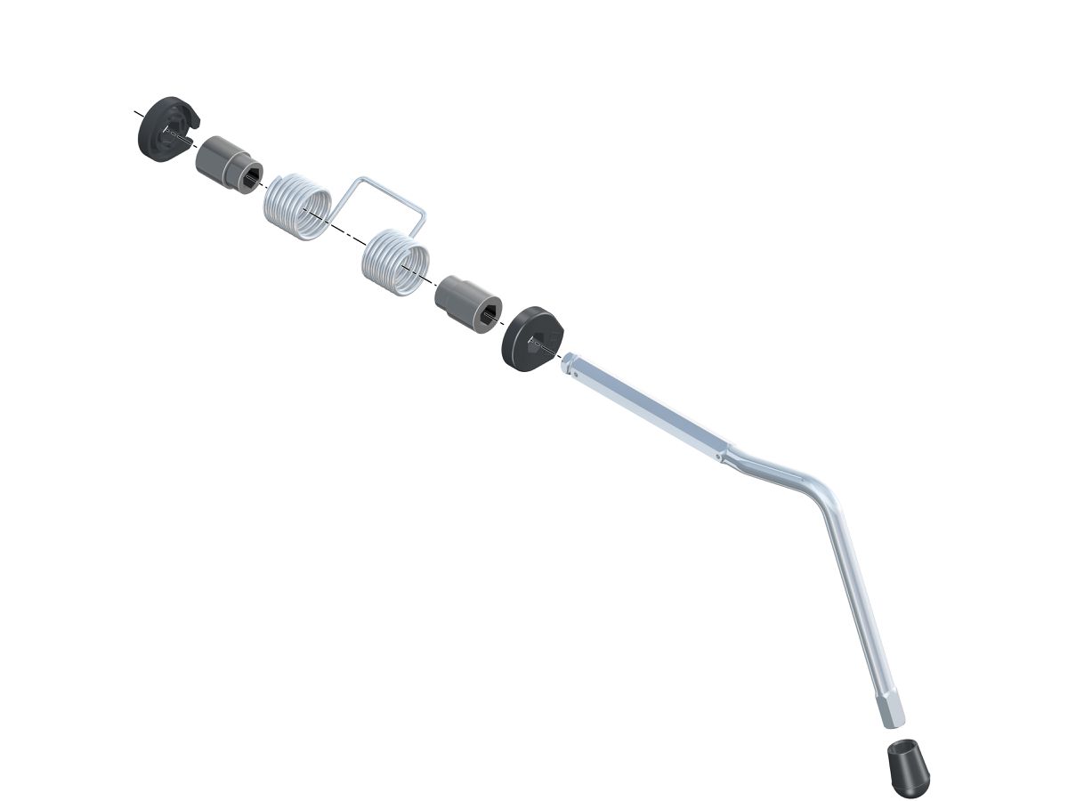 LEVIER à MAIN INVERSE - 40E, 40CH, 50, 50E, 530Bxxx0