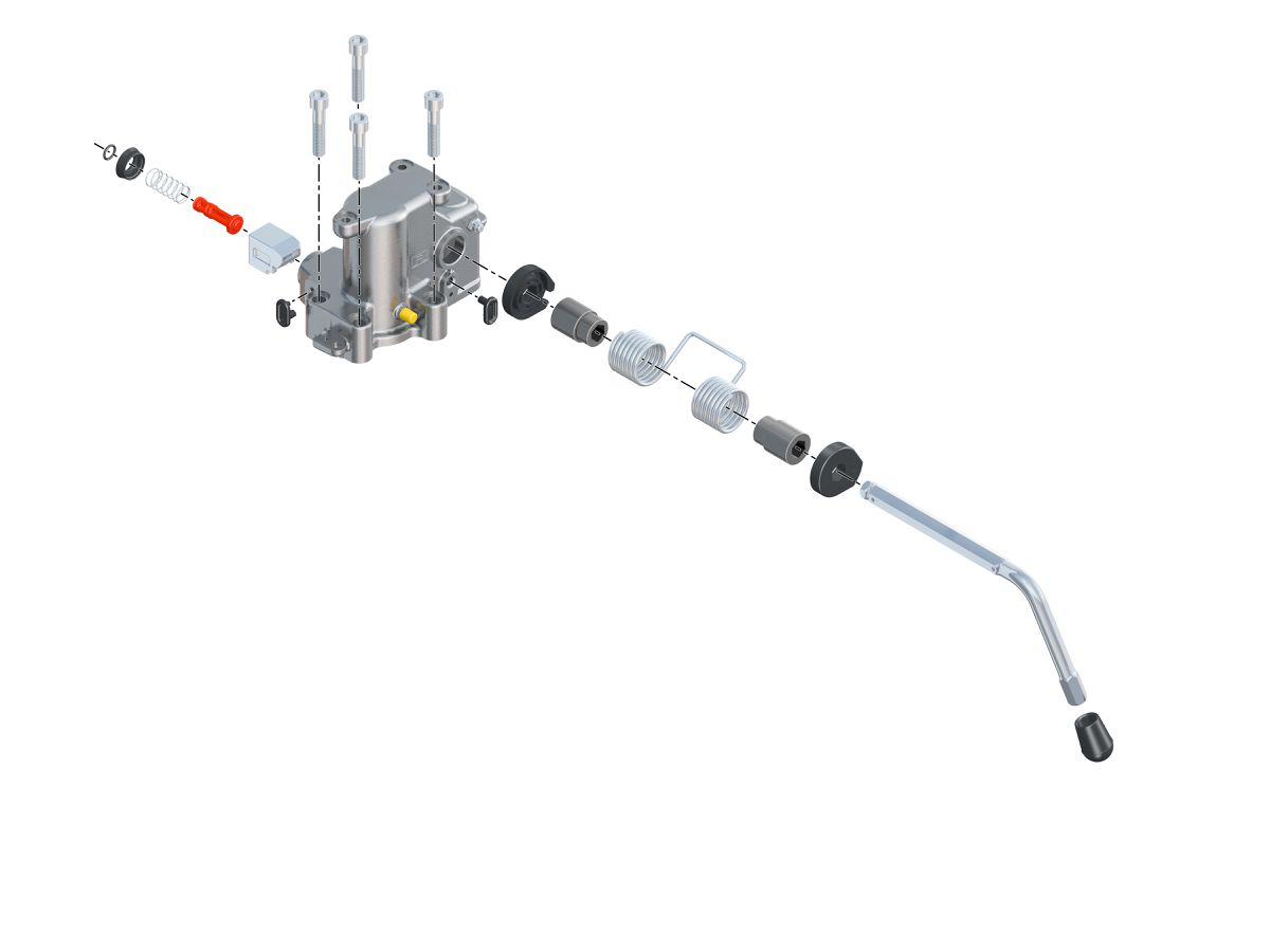 Automatikeinheit 500B66530, HH abwärts - ohne Kupplungsbolzen