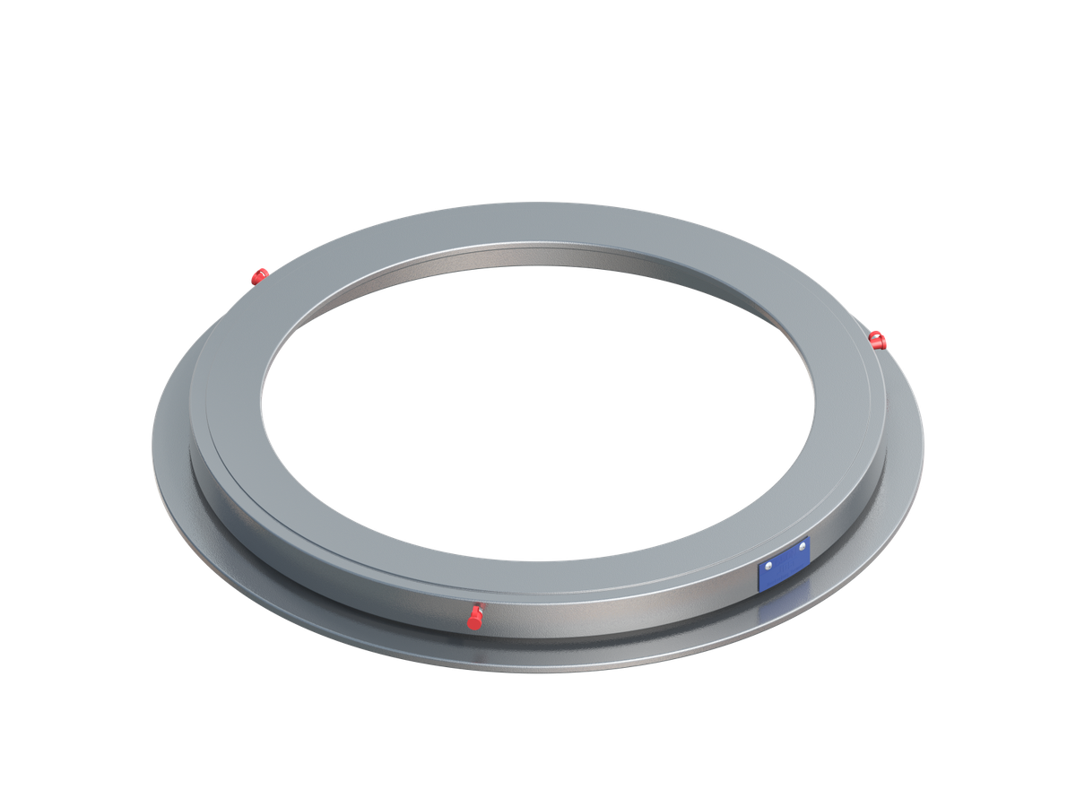 Kugellenkkranz Baureihe N, ungebohrt - Zulässige Axiallast 25 kN