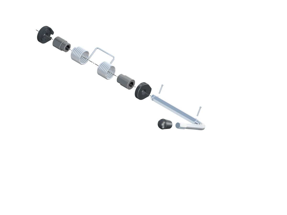 levier à main - 40E, 40CH, 50, 50E, 530Axxx0, 50BNA