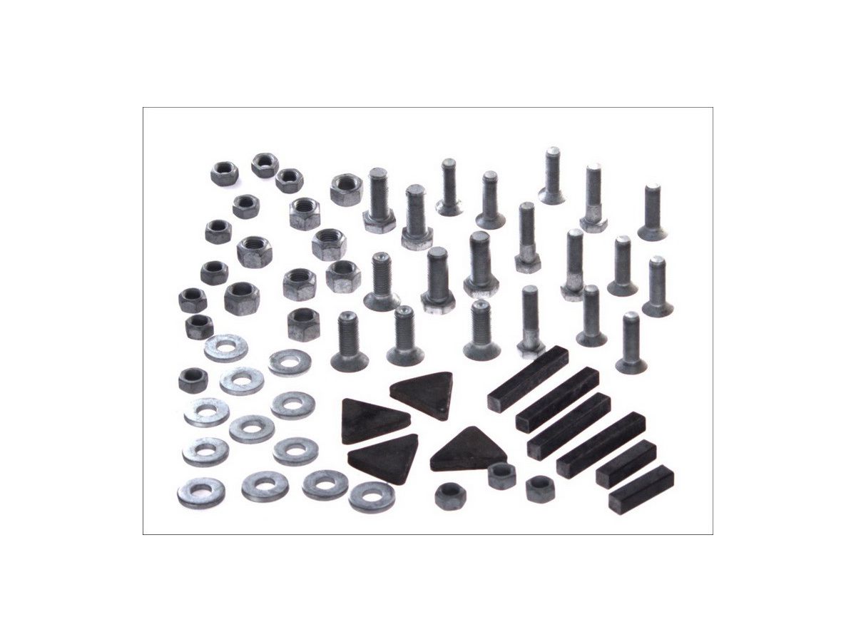 Jeu de vis de fixation - plaque de montage 12mm avec JSK 36/37