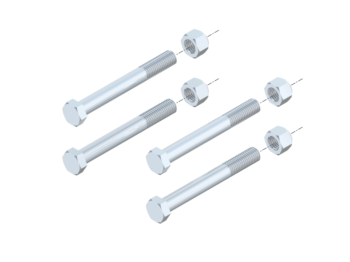 Schraubensatz M10x100 10.9 - 232 A 11 501, 240/253 B 11 000